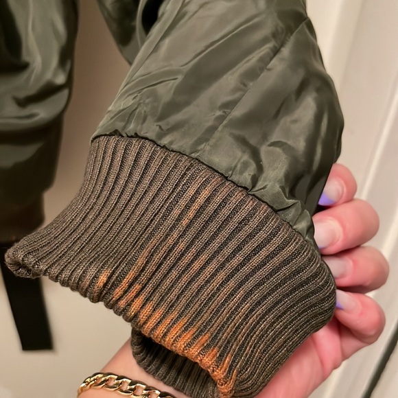 Green Bomber Jacket - Picture 9 of 10